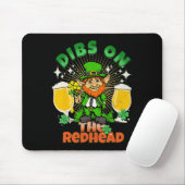 Dibs Op De Roodharige Funny Ierse St. Patrick's Da Muismat (Met muis)