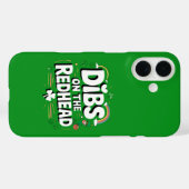 Dibs Op De Roodharige Funny St. Patrick's Day Case-Mate iPhone Case (Achterkant (horizontaal))