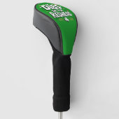 Dibs Op De Roodharige Grappige St. Patrick's Dag Golfheadcover (Schuin)