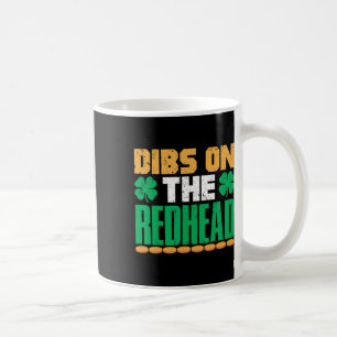 Dibs Op De Roodharige Ierse St Patricks Dag Klaver Koffiemok