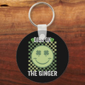 Dibs Op De Roodharige St. Patrick's Day Grappige I Sleutelhanger (Voorkant)