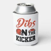 Dibs op het Kicker Football Vriendin Blikjeskoeler (Blikje Achterkant)