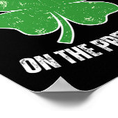 Dibs Op Het Mooie Blonde Grappige St. Patricks Dag Poster (Hoek)
