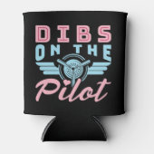 Dibs op het Vriendin van pilotenvrouw Blikjeskoeler (Voorkant)