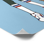 Dibujo de Bol y Bogues, NBA Poster (Hoek)