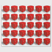 dice-411 cadeaupapier (Vlak)