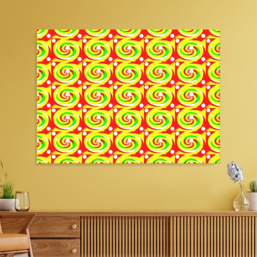 Dice art canvas afdruk (Insitu (Woonkamer))