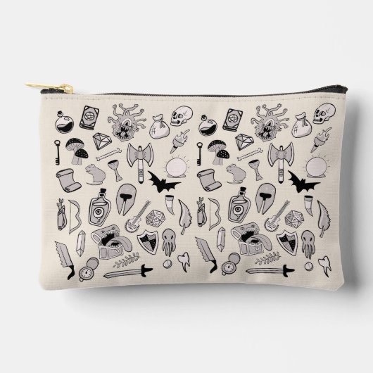 Dice Bag - RPG-patroon Etui (Voorkant)