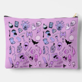 Dice Bag - RPG Patroon (Roze) Etui (Achterkant)