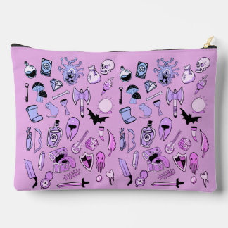 Dice Bag - RPG Patroon (Roze) Etui