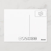 Dice Briefkaart (Achterkant)