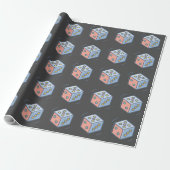 Dice Cadeaupapier (Uitgerold)