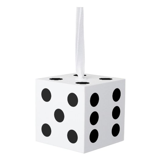 Dice Decoratie (Achter hoekig)