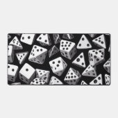 Dice Delight: een geometrische cascade Bureaumat (Voorkant)