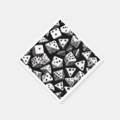 Dice Delight: een geometrische cascade Servet (Hoek)