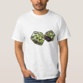 Dice essentiële T-shirt. T-shirt (Voorkant)