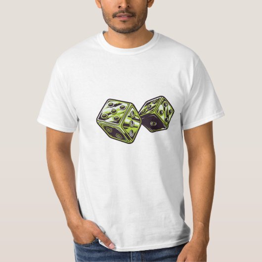 Dice essentiële T-shirt. T-shirt (Voorkant)