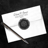 Dice | Fantasy Old School Tabletop PnP Gamer Ronde Sticker
