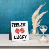DICE "FEELIN' LUCKY" FOTOPLAAT (Insitu)