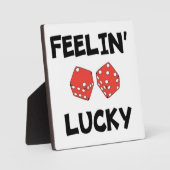 DICE "FEELIN' LUCKY" FOTOPLAAT (Voorkant)