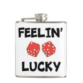 DICE "FEELIN' LUCKY" HEUPFLES (Voorkant)
