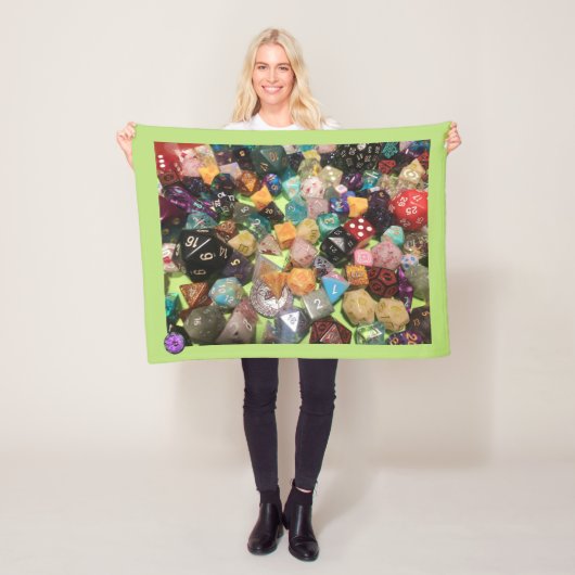 Dice Fleece-deken Fleece Deken (In situ)