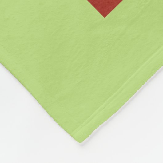 Dice Fleece-deken Fleece Deken (Hoek)