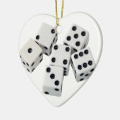 Dice Games Keramisch Ornament (Links)