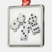 Dice Games Metalen Ornament (Links)