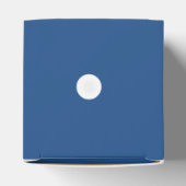 Dice Gift Box - Witte Pips w /  kleur Bedankdoosjes (Bovenkant)