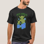 Dice Goblin Dice Game Hoarding Cool Retro T-shirt (Voorkant)