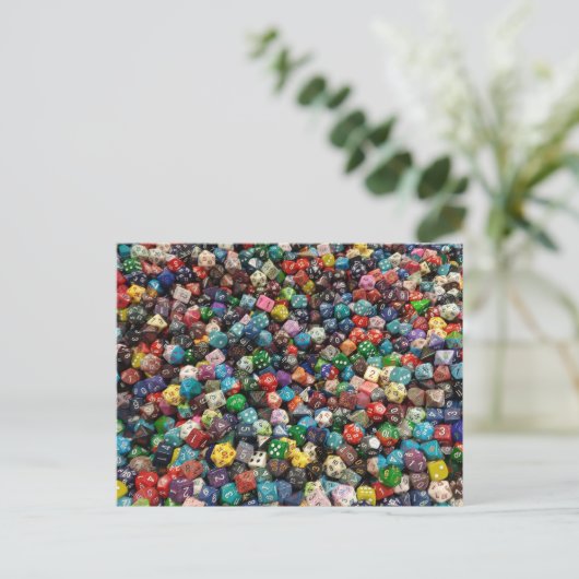 Dice Goblins Unite Briefkaart (Staand voorkant)