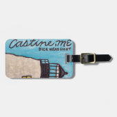 Dice Head Lighthouse Bagagelabel (Voorkant horizontaal)