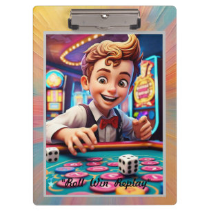 "Dice in 3D" Klembord