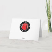 Dice jerks zijn een sympathiekaart kaart (Achterkant)