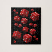 Dice Jigzaag Puzzle Legpuzzel (Verticaal)