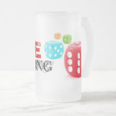 Dice King Matglas Bierpul (Voorkant rechts)