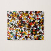 Dice Legpuzzel (Horizontaal)