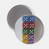 Dice Magneet (Voorkant / Achterkant)
