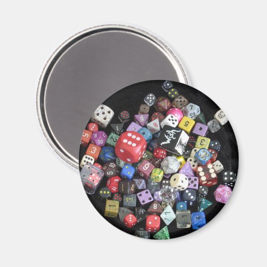 Dice Magnet (Voorkant / Achterkant)