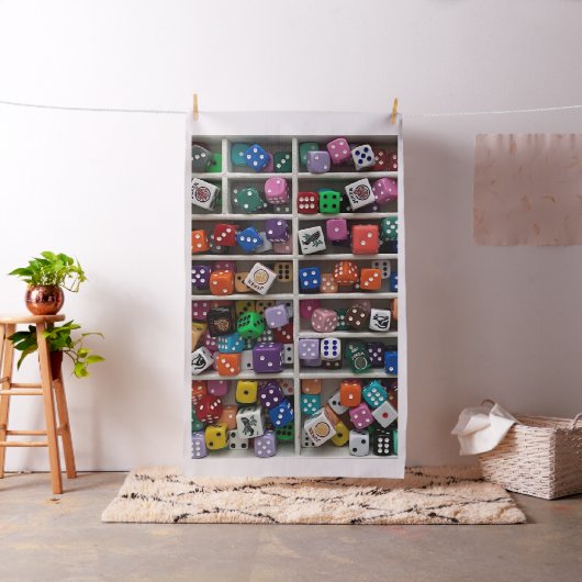 Dice Mania Fabric Stof (Voorbeeld)