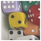 Dice Mania Fabric Stof (Swatch)