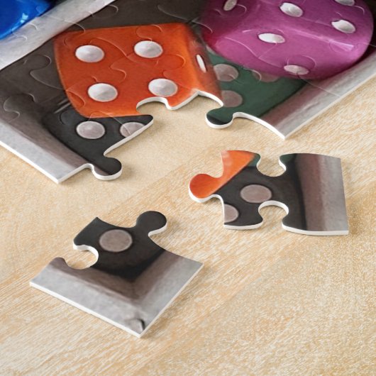 DICE MANIA JIGSAW PUZZZLE LEGPUZZEL (Zijkant)