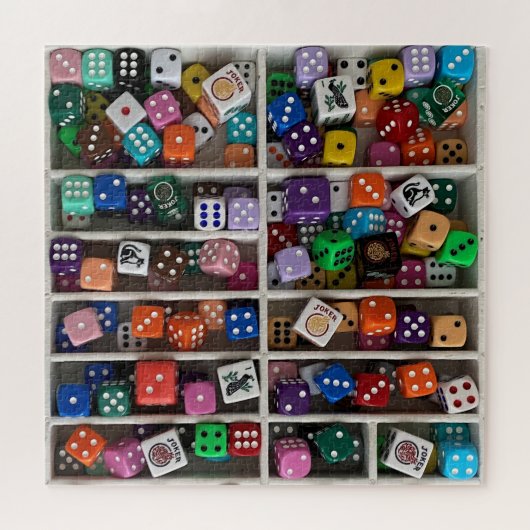 DICE MANIA JIGSAW PUZZZLE LEGPUZZEL (Horizontaal)