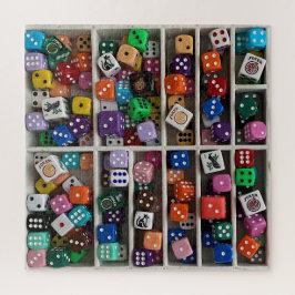 DICE MANIA JIGSAW PUZZZLE LEGPUZZEL