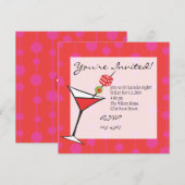 Dice Martini Kaart (Voorkant / Achterkant)