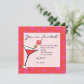 Dice Martini Kaart (Staand voorkant)