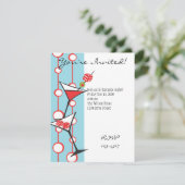 Dice Martini Kaart (Staand voorkant)