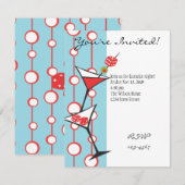 Dice Martini Kaart (Voorkant / Achterkant)