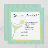 Dice Martini Kaart (Voorkant / Achterkant)